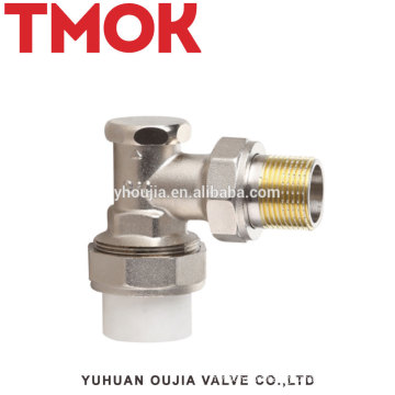 High quality Angle PPR brass Return Water Control Valve